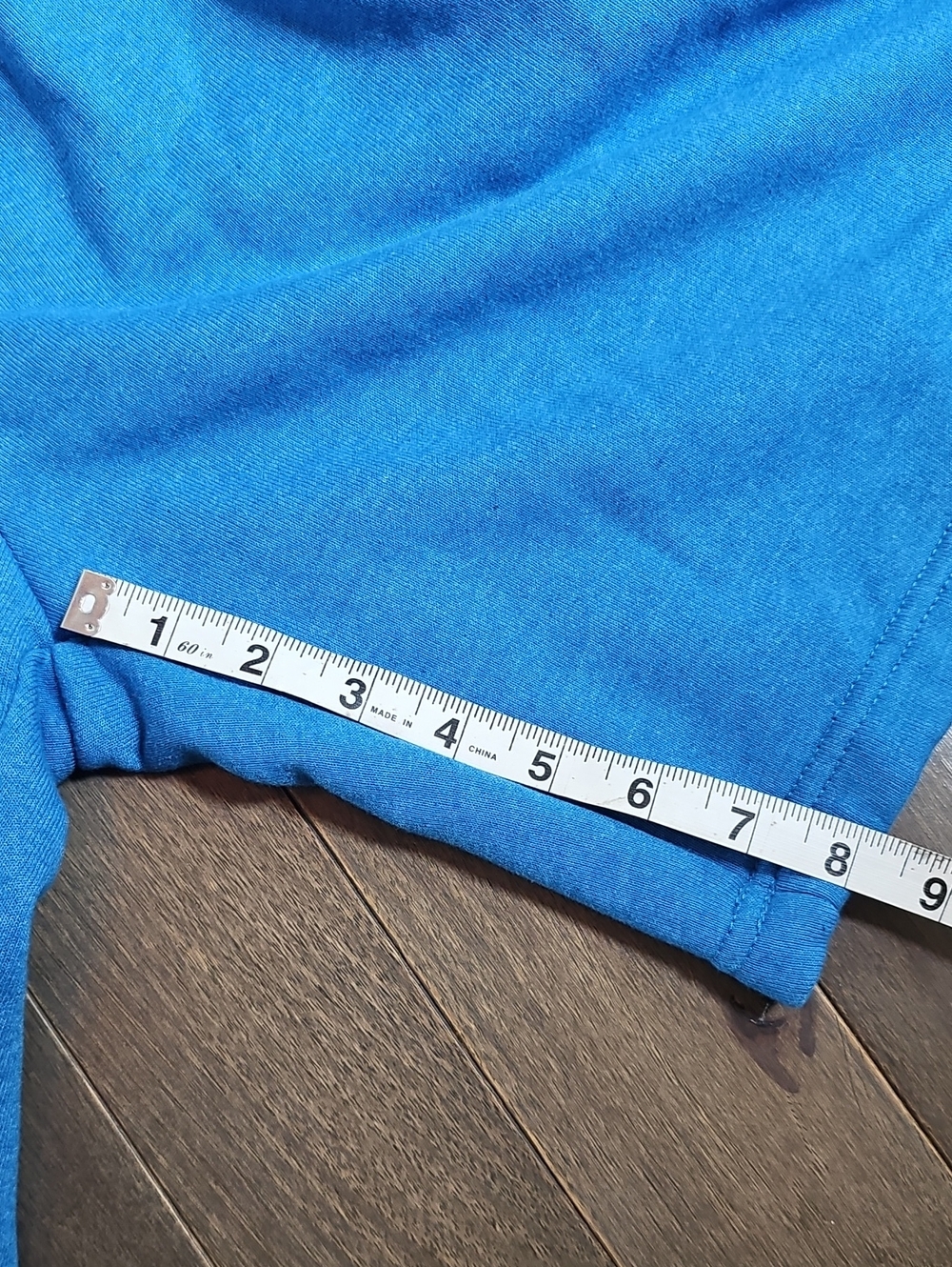 Men's Carhartt Relaxed Fit Midweight Fleece Shorts, Small, Blue - Picture 9 of 9